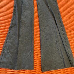 Theory Lonan Flared Pants Charcoal